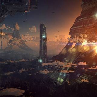 Futuristic Landscape Wallpapers