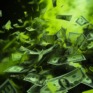 MONEY MONEY GREEN GREEN IM THE ALHA ILL PROTECT U BB GURL