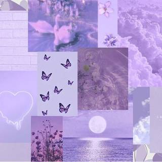  Cute Purple Aesthetic Wallpaper 