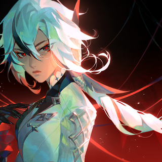 Arlecchino (Genshin Impact) by elodeas