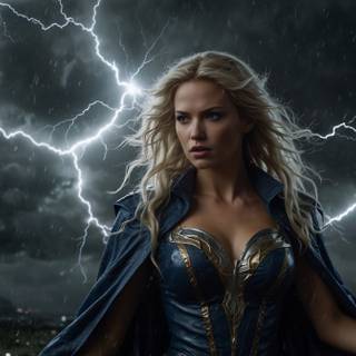 Lightning Sorceress by Szapy