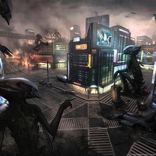 Future City Wallpaper