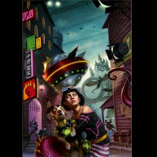 Futuristic wallpaper