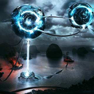 Futuristic wallpaper