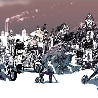 Futuristic wallpaper