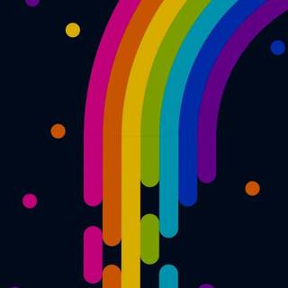 Rainbow iPhone Wallpaper