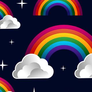 Rainbow iPhone Wallpaper