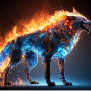 fire wolf