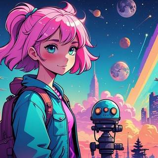 Anime girl by AnimeHead