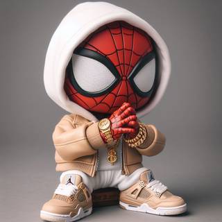 Spider-Man with cool suit