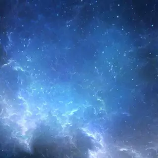 Cool Blue Galaxy Stars 