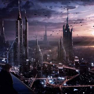 Futuristic wallpaper