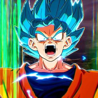 超サイヤ人ブルー変身