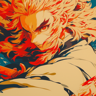 Kyojuro Rengoku (Demon Slayer: Kimetsu no Yaiba) by patrika