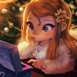 Anime Girl by Chloe Forrest