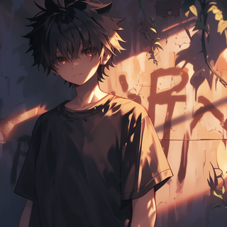 Anime Boy by robokoboto