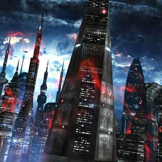 Space Colony wallpaper