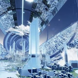 Space Colony wallpaper