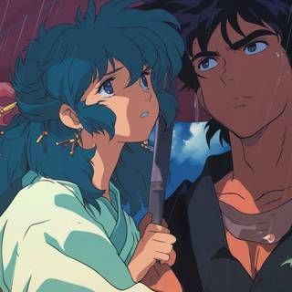 Anime Couple by Phaethon