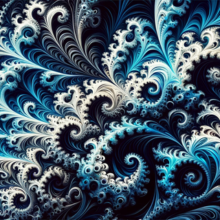 Blue Fractal 2