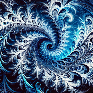 Blue Fractal 1