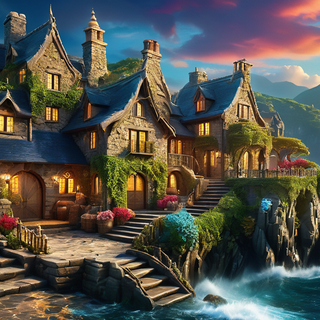 Fantasy Beach Cottage by HistoricaLinux