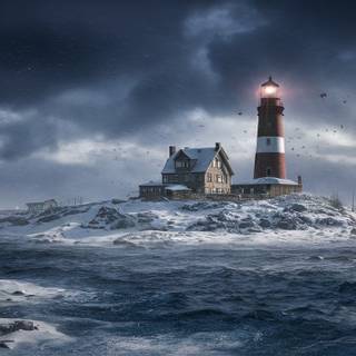Lighthouse on Sea Void Linux