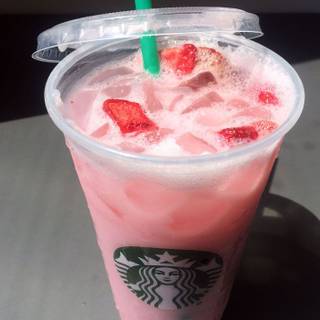 pink drink #starbucks