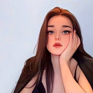  Digital Art Girl Cartoon