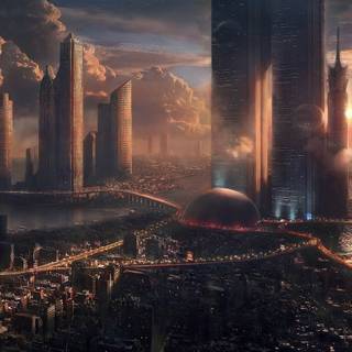 Futuristic 2024 wallpaper