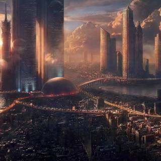 Futuristic 2024 wallpaper