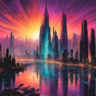 Futuristic 2024 wallpaper