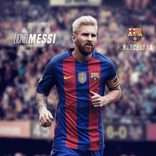 Messi WALLPAPER on barcA 