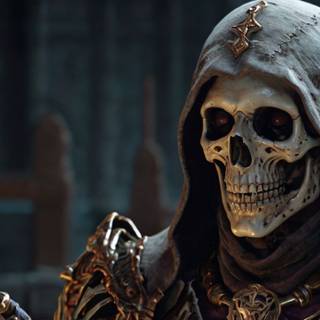 Skeleton Mage by Szapy