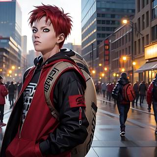 Gaara (Naruto) by lukychandra