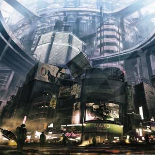 Futuristic Super wallpaper