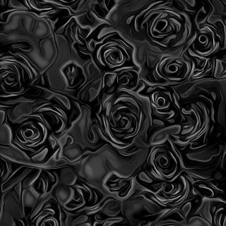 iphone 15 Pro Max Wallpaper Silver Roses