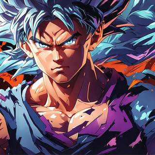 Goku in another universe by AnimeHead 