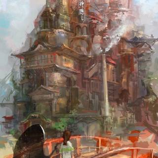 Spirited Away mobile wallpaper
