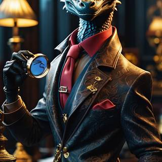 Parrot OS Security 6 Detective Vertical Wallpaper