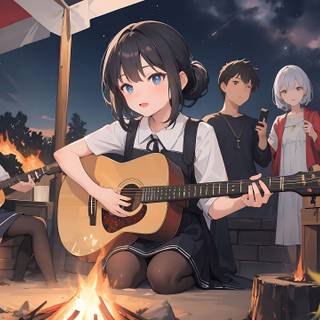 Camp Party by lukychandra