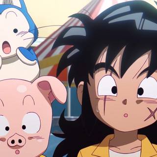 Yamcha with Puar and Oolong (Dragon Ball)