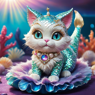 Mermaid kitty