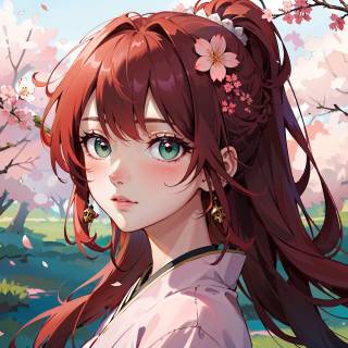 Anime Girl by kitsuraya 