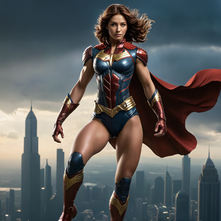 High above the clouds