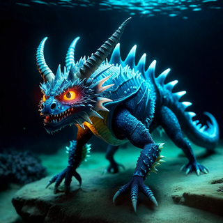 blue sea dragon