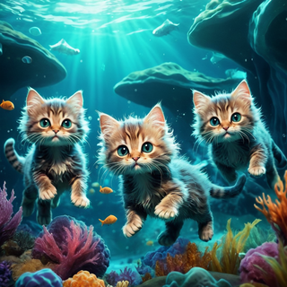 Coral kittens