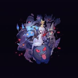 Dusknoir And Mismagius Pokemon