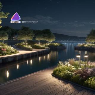 EndeavourOS Linux HistoricaLinux Wallpaper