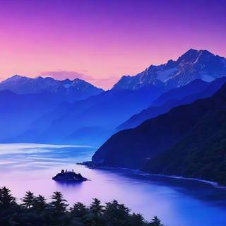 Twilight Mountain  4